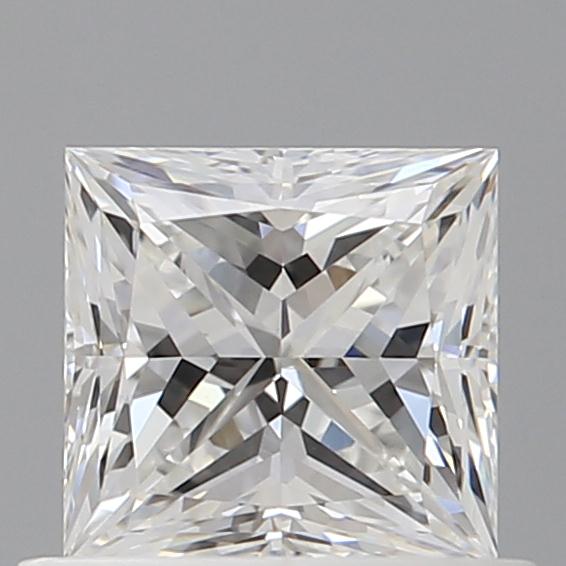 0.71ct Princess F VS2 Natural Diamond