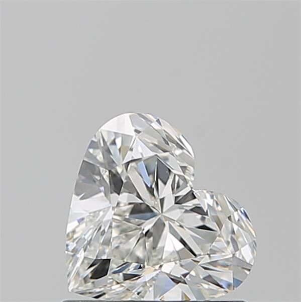 0.8ct Heart H VVS2 Natural Diamond