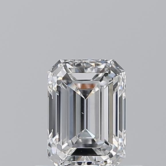 0.58ct Emerald E VS2 Natural Diamond