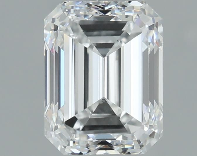 1ct Emerald D VVS2 Natural Diamond