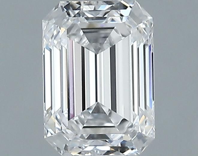 0.61ct Emerald D VVS2 Natural Diamond
