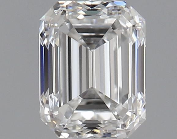 0.5ct Emerald F VVS1 Natural Diamond
