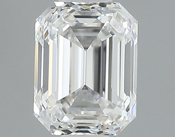 0.71ct Emerald F VS1 Natural Diamond