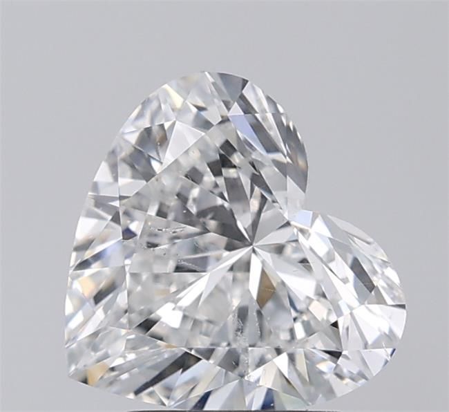 2.03ct Heart F SI1 Natural Diamond