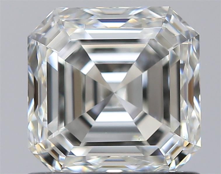 0.91ct Asscher H VS2 Natural Diamond