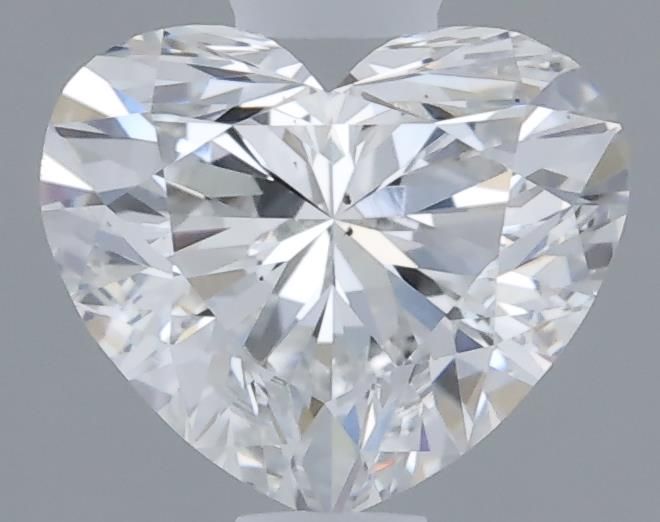 0.8ct Heart F SI1 Natural Diamond