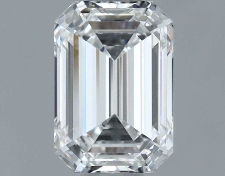 0.73ct Emerald F VVS1 Natural Diamond