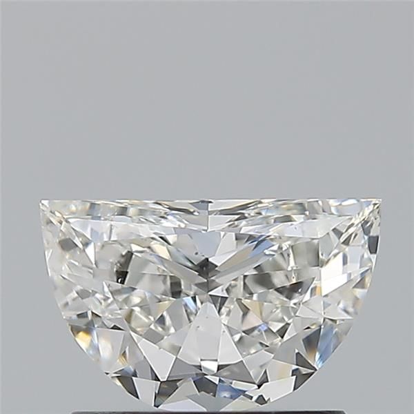 0.7ct Half Moon H SI1 Natural Diamond