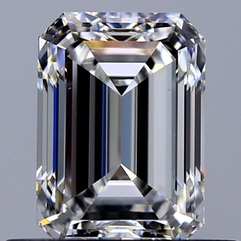 0.7ct Emerald F VS1 Natural Diamond