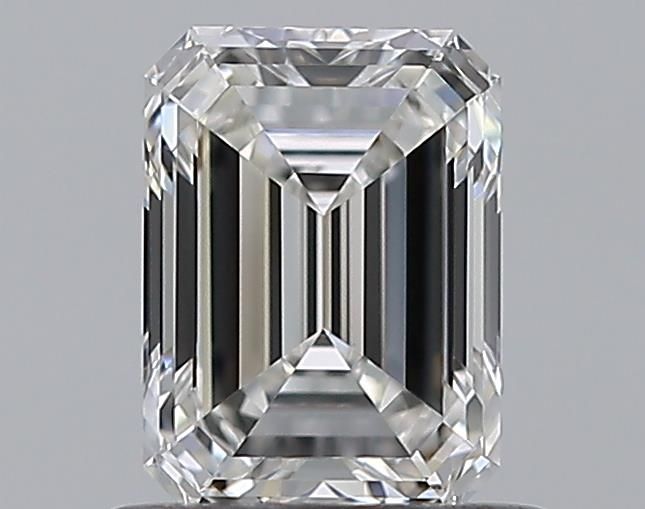 0.71ct Emerald F VVS1 Natural Diamond