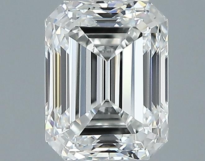 1ct Emerald F VVS1 Natural Diamond
