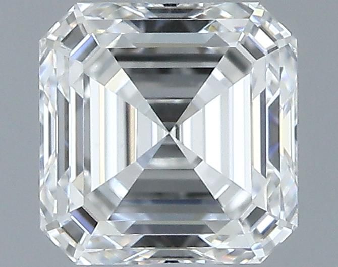 0.65ct Asscher F VS1 Natural Diamond