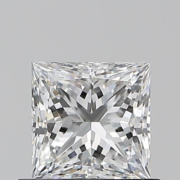 0.7ct Princess E VVS1 Natural Diamond