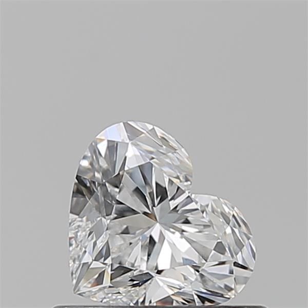 0.54ct Heart E VS2 Natural Diamond