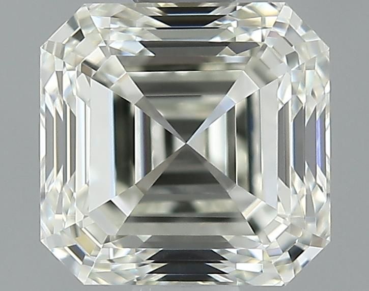 1ct Asscher L VVS2 Natural Diamond