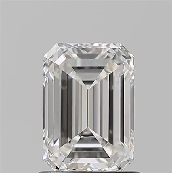 1.23ct Emerald G VVS1 Natural Diamond