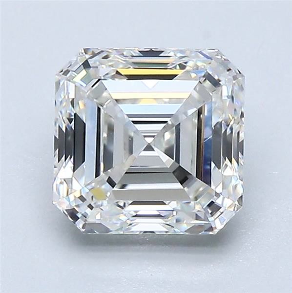 1.8ct Asscher H VVS2 Natural Diamond