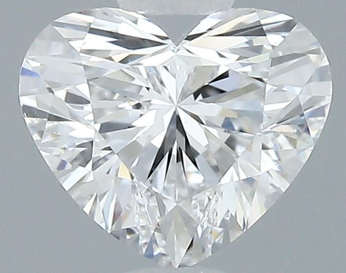 0.7ct Heart D VS2 Natural Diamond