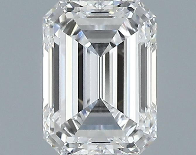 0.8ct Emerald D VVS2 Natural Diamond