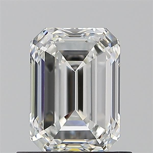 0.9ct Emerald F VS1 Natural Diamond