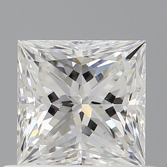 0.71ct Princess F VS2 Natural Diamond