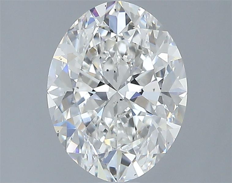 2ct Oval F SI1 Natural Diamond