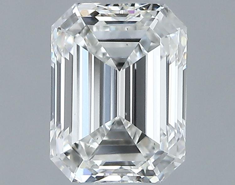 0.81ct Emerald G VS2 Natural Diamond
