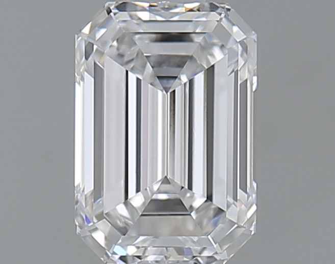 0.9ct Emerald D VVS1 Natural Diamond