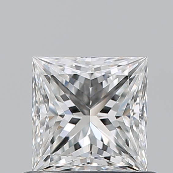 0.7ct Princess F VVS1 Natural Diamond