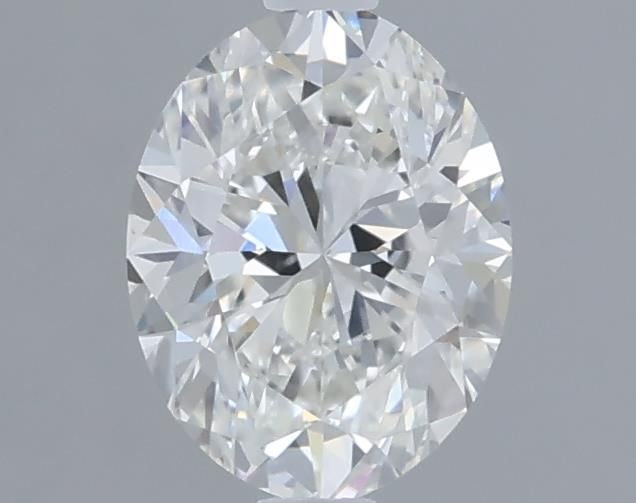 0.7ct Oval F SI1 Natural Diamond