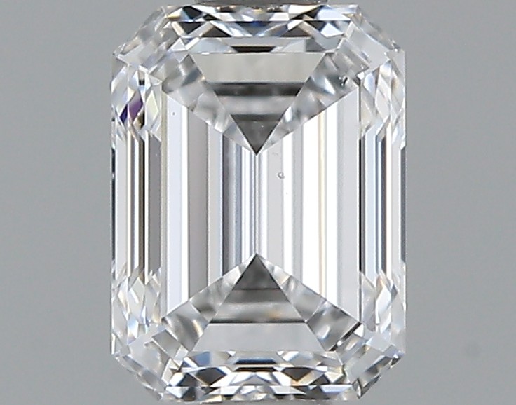 0.83ct Emerald D VS2 Natural Diamond