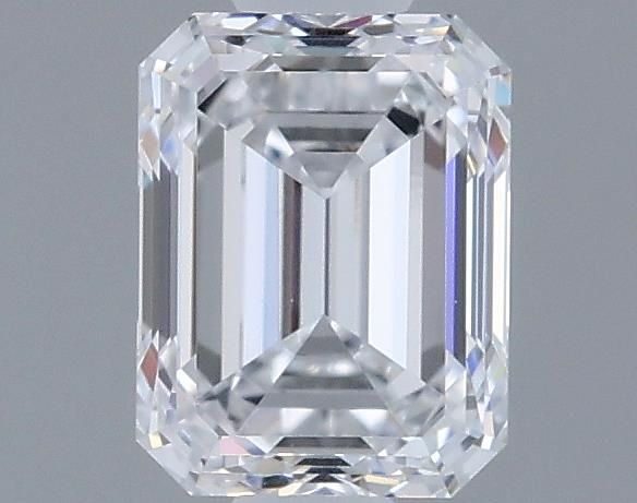 0.7ct Emerald D VS2 Natural Diamond