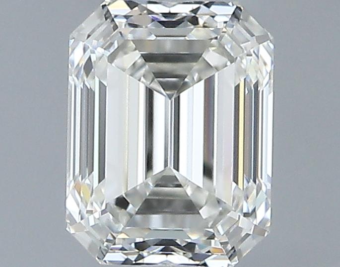0.7ct Emerald I VVS1 Natural Diamond