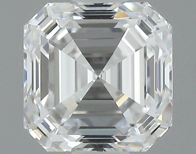 0.51ct Asscher F IF Natural Diamond
