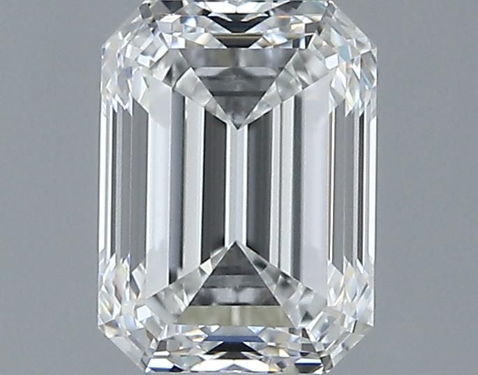 1ct Emerald F VVS2 Natural Diamond