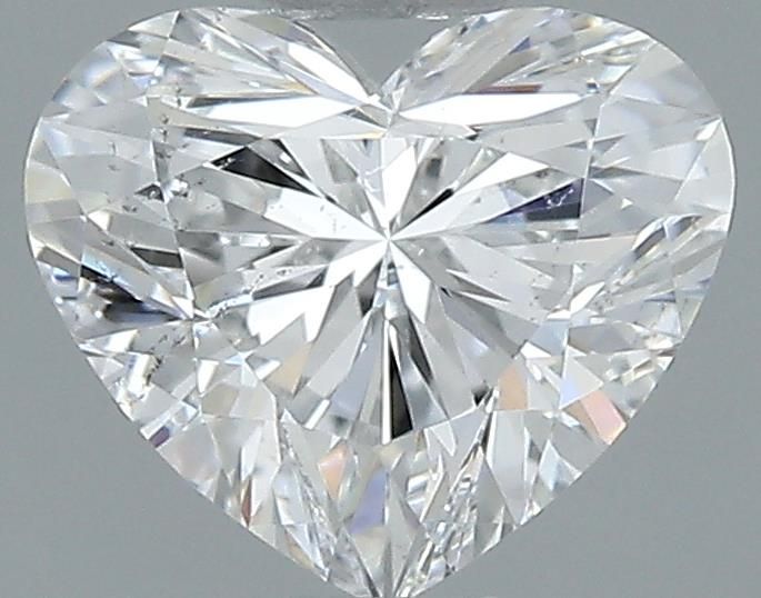 0.7ct Heart E SI1 Natural Diamond