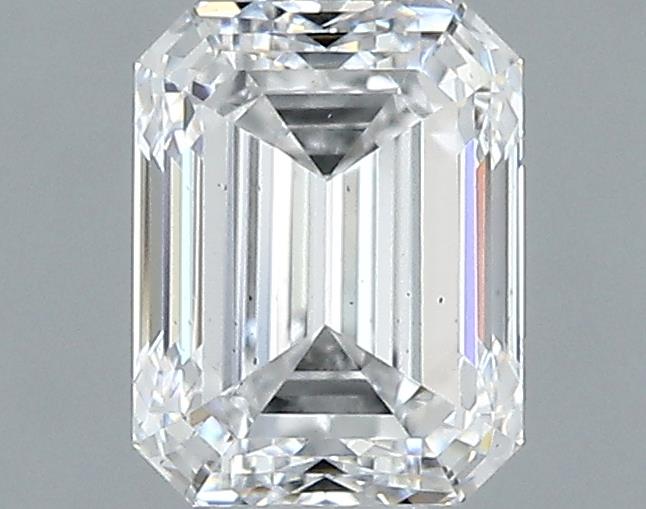 0.71ct Emerald E SI1 Natural Diamond