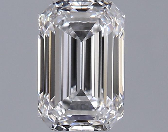 0.6ct Emerald D IF Natural Diamond