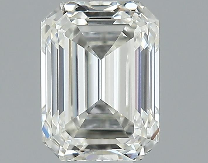 0.71ct Emerald J IF Natural Diamond