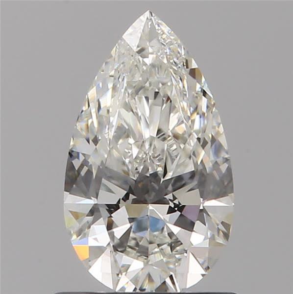 0.76ct Pear H VVS1 Natural Diamond