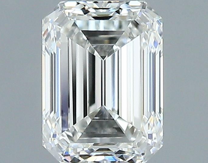 0.71ct Emerald H IF Natural Diamond
