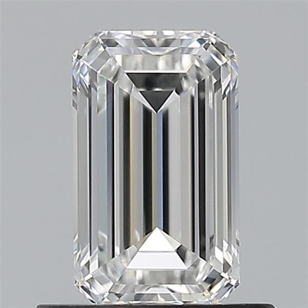 0.72ct Emerald F VVS2 Natural Diamond