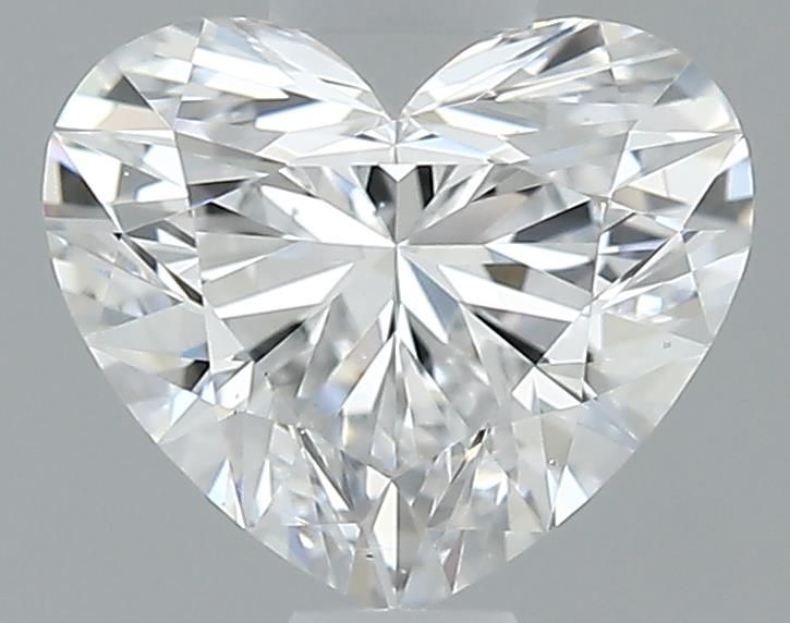0.7ct Heart D SI1 Natural Diamond