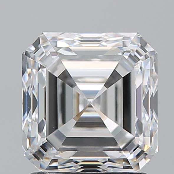 2.02ct Asscher F VS1 Natural Diamond