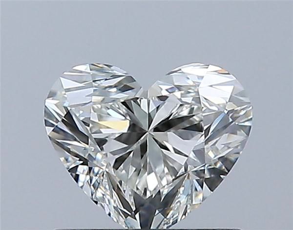 0.7ct Heart J VS1 Natural Diamond