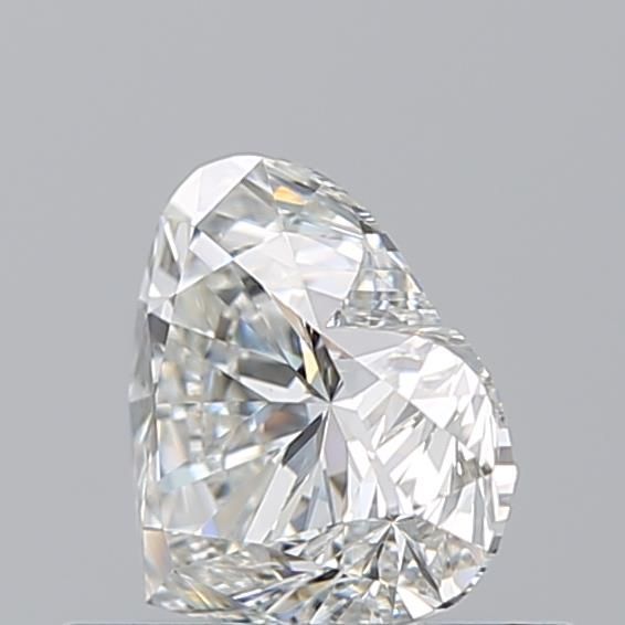 0.69ct Heart H VVS2 Natural Diamond