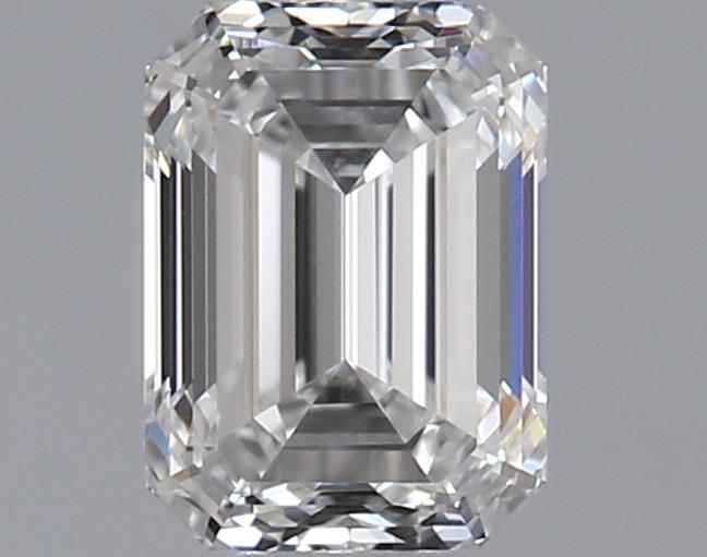 0.52ct Emerald F IF Natural Diamond