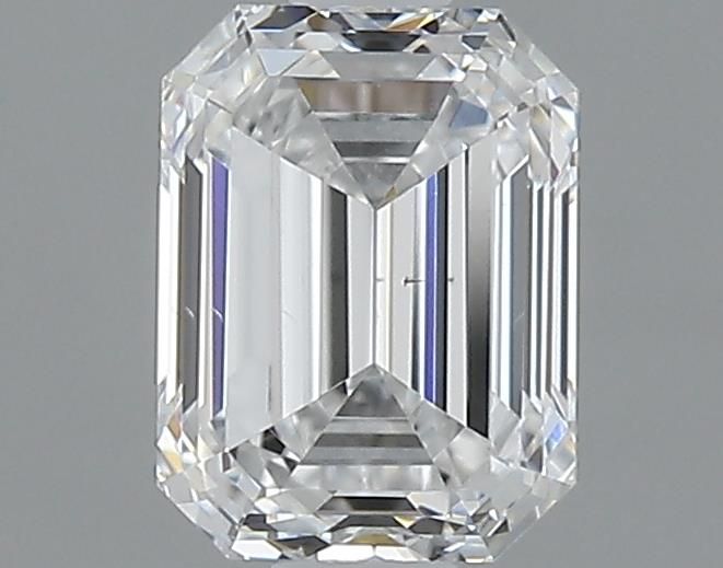 0.8ct Emerald D SI1 Natural Diamond