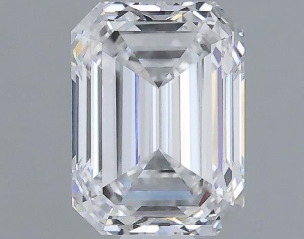 1ct Emerald D VVS2 Natural Diamond