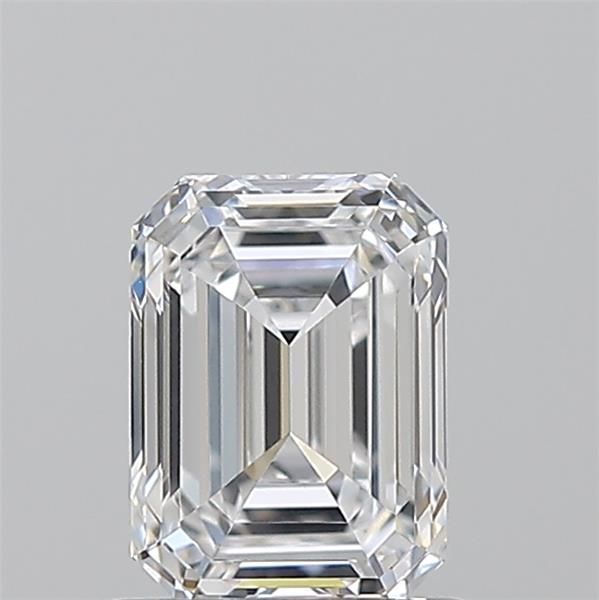 1ct Emerald D VVS2 Natural Diamond